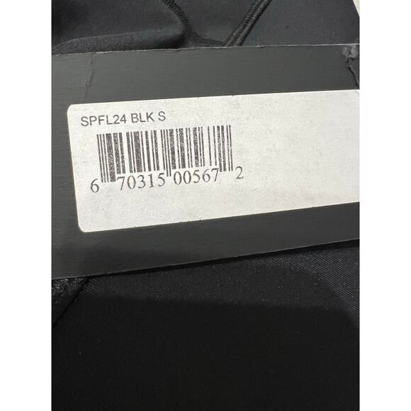 NWT MICHI Leggings Small Black Mesh Insert Cut Out Athletic Work Out - Picture 9 of 9